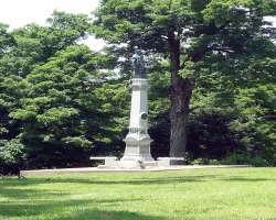 In 1989, a monument in the memory of soldiers was erected in the center of the cemetery.
